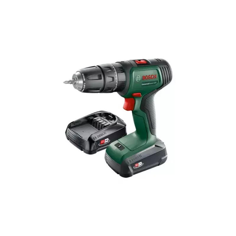 Gręžtuvas Bosch Universal Impact 18V 1450 RPM 1,3 kg Žalias