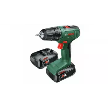 Bosch EasyDrill 18V-40 gręžtuvas 1630 aps/min, bešepetėlis, 1,3 kg, juodas/žalias