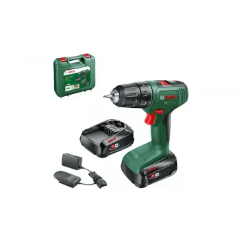 Bosch EasyDrill 18V-40 gręžtuvas 1630 aps/min, bešepetėlis, 1,3 kg, juodas/žalias