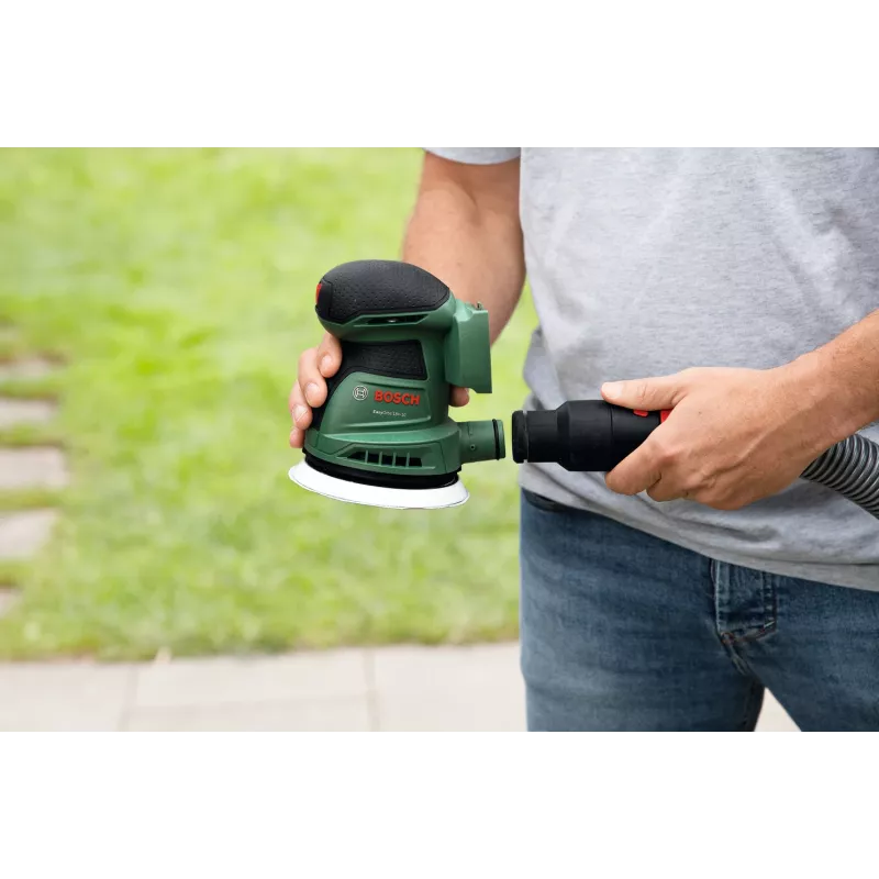 Bosch EasyOrbit 18V-10 (be akumuliatoriaus ir įkroviklio), orbitinis šlifuoklis, juodas/žalias, 23000 OPM, 1 mm