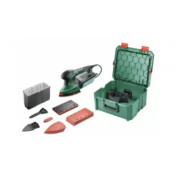 Bosch PSM 200 AES Daugiafunkcinis šlifuoklis 26000 RPM Juoda, Žalia 200 W
