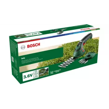 Bosch Isio belaidė žoliapjovė 8 cm 3,6 V ličio jonų (Li-Ion) juoda, žalia