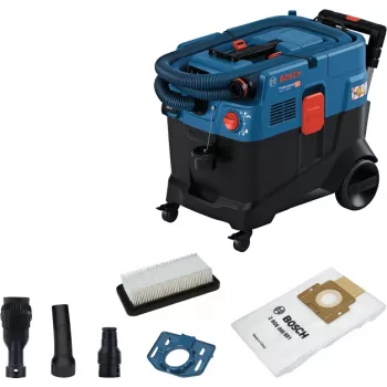 Bosch GAS 12-40 MA Professional 40 L cilindrinis dulkių siurblys sausam ir šlapiam valymui 1200 W