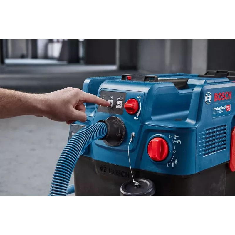 Bosch GAS 12-40 MA Professional 40 L cilindrinis dulkių siurblys sausam ir šlapiam valymui 1200 W