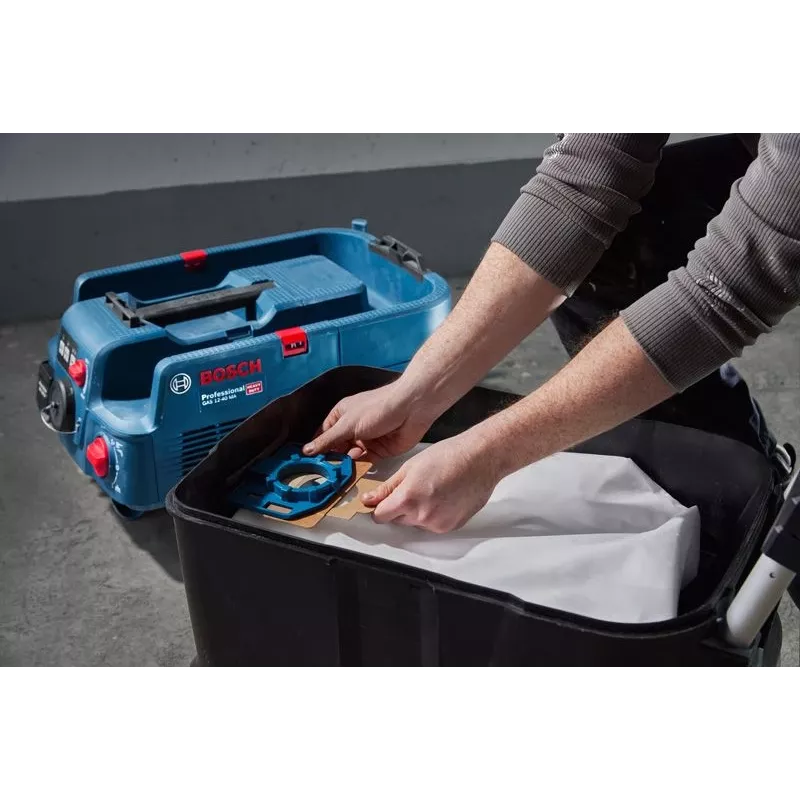 Bosch GAS 12-40 MA Professional 40 L cilindrinis dulkių siurblys sausam ir šlapiam valymui 1200 W