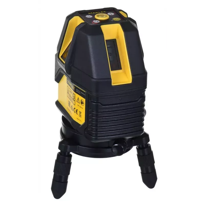 Lazerinis nivelyras STANLEY Multi-Line STHT77514-1 – raudonas lazeris, 4 vertikalios ir 1 horizontali linija