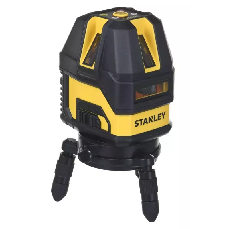 Lazerinis nivelyras STANLEY Multi-Line STHT77514-1 – raudonas lazeris, 4 vertikalios ir 1 horizontali linija