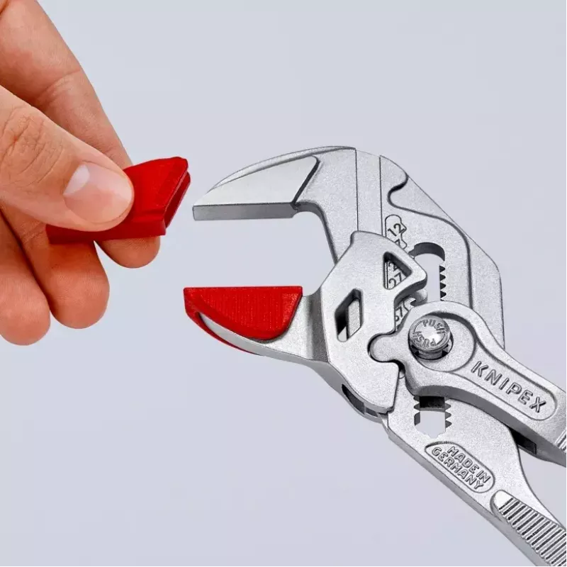 Atsarginės dalys vandentiekio raktui Knipex 86 09 250 V01 raudonas plastikas 6 vnt.