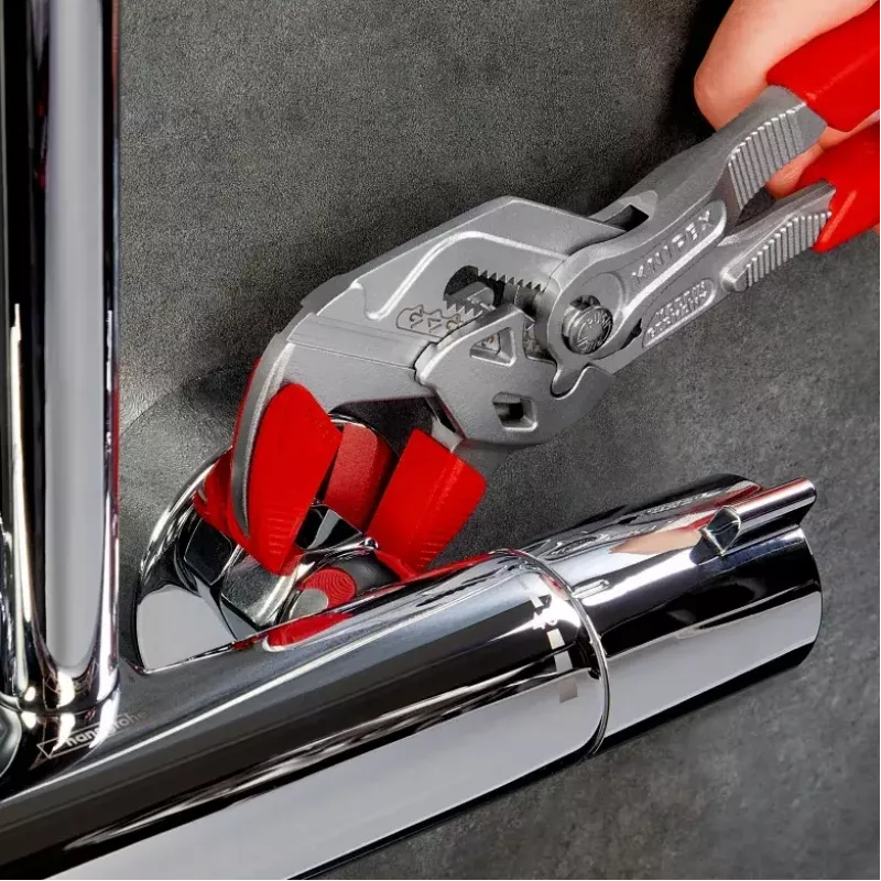Atsarginės dalys vandentiekio raktui Knipex 86 09 250 V01 raudonas plastikas 6 vnt.