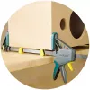 Vienos rankos gnybtinis spaustuvas Wolfcraft EHZ PRO, 30 cm