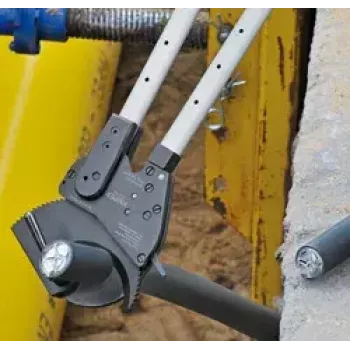 Kabelių pjovimo replės su reketu ir teleskopinėmis rankenomis Knipex 95 32 060