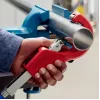 Vamzdžių pjaustytuvas Knipex 90 31 03 BK, tinka žalvariui, variui, plienui