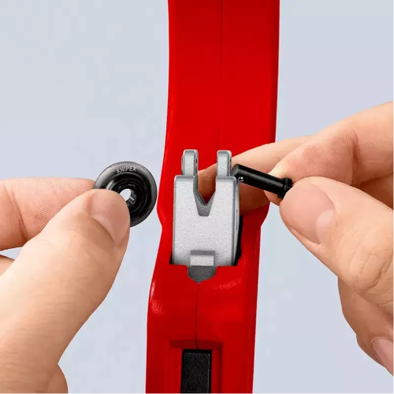 Vamzdžių pjaustytuvas Knipex 90 31 03 BK, tinka žalvariui, variui, plienui
