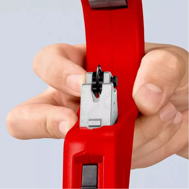 Vamzdžių pjaustytuvas Knipex 90 31 03 BK, tinka žalvariui, variui, plienui