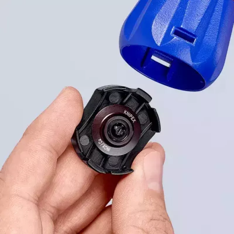 Vamzdžių pjaustytuvas Knipex 90 31 03 BK, tinka žalvariui, variui, plienui
