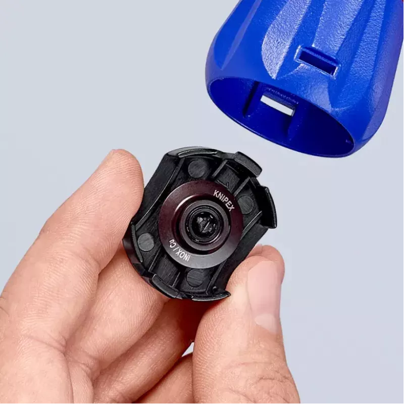 Vamzdžių pjaustytuvas Knipex 90 31 03 BK, tinka žalvariui, variui, plienui