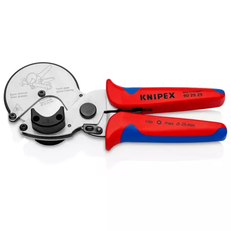 Vamzdžių žirklės Knipex 90 25 25, aliuminis, 210 mm