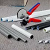 Vamzdžių žirklės Knipex 90 25 25, aliuminis, 210 mm