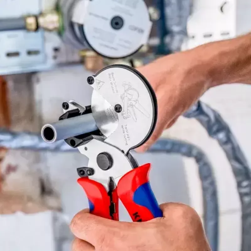 Vamzdžių žirklės Knipex 90 25 25, aliuminis, 210 mm