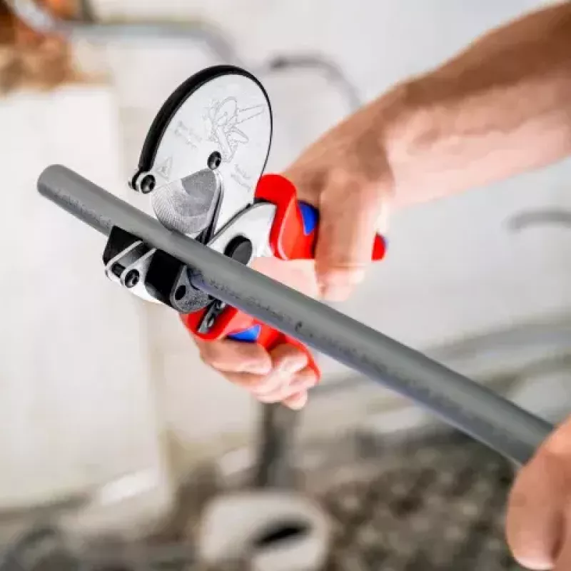 Vamzdžių žirklės Knipex 90 25 25, aliuminis, 210 mm