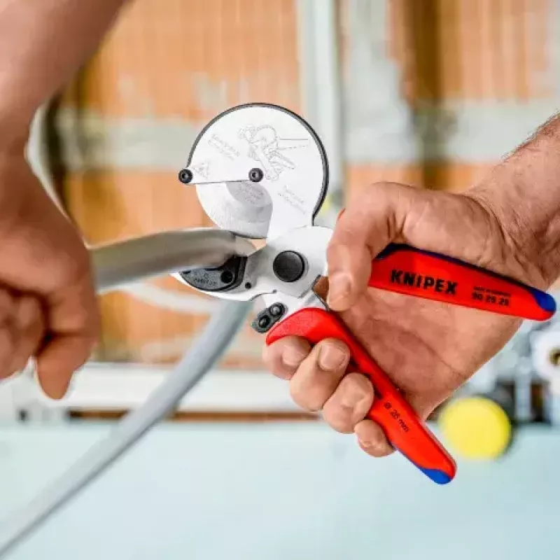 Vamzdžių žirklės Knipex 90 25 25, aliuminis, 210 mm