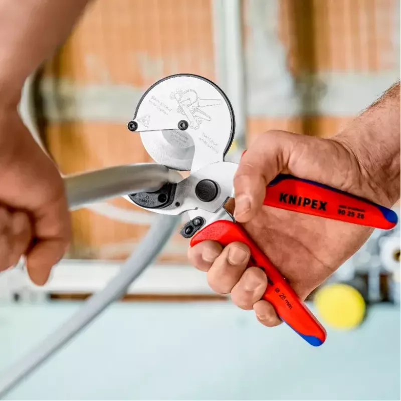 Vamzdžių žirklės Knipex 90 25 25, aliuminis, 210 mm