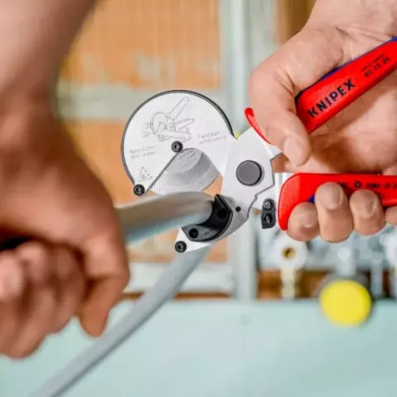 Vamzdžių žirklės Knipex 90 25 25, aliuminis, 210 mm