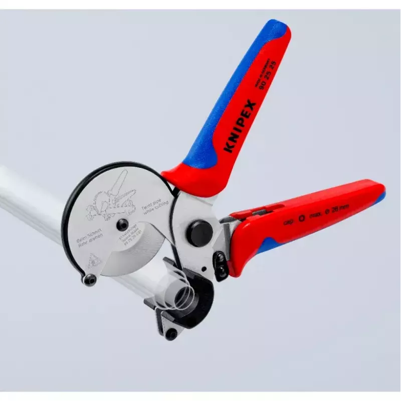 Vamzdžių žirklės Knipex 90 25 25, aliuminis, 210 mm