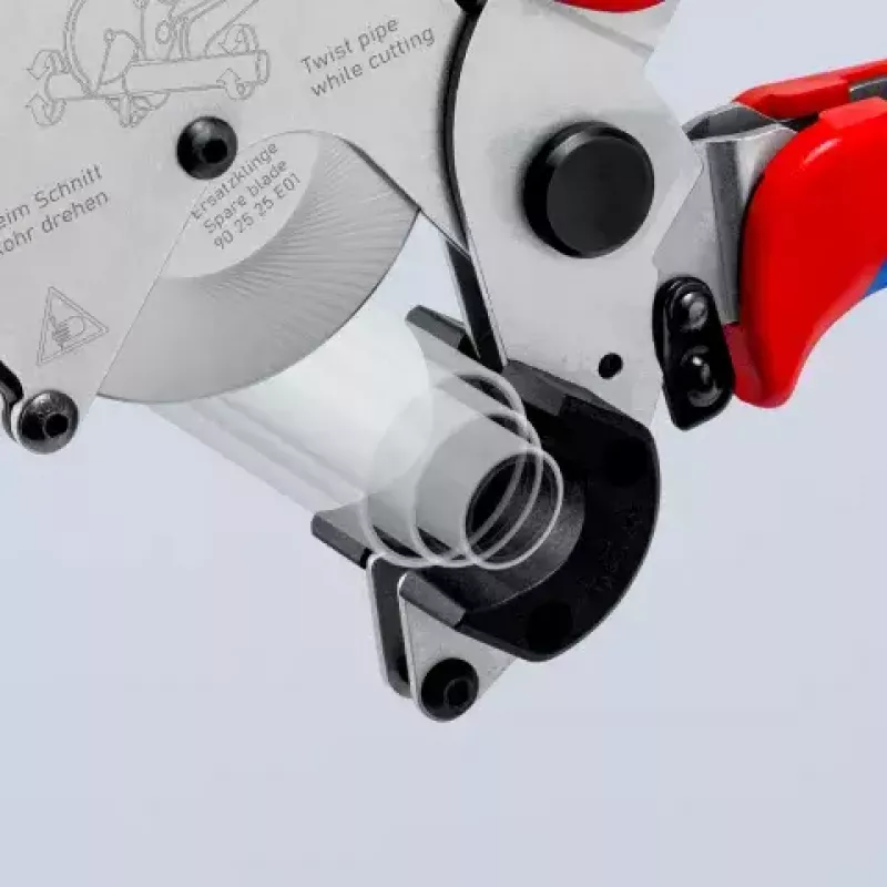 Vamzdžių žirklės Knipex 90 25 25, aliuminis, 210 mm