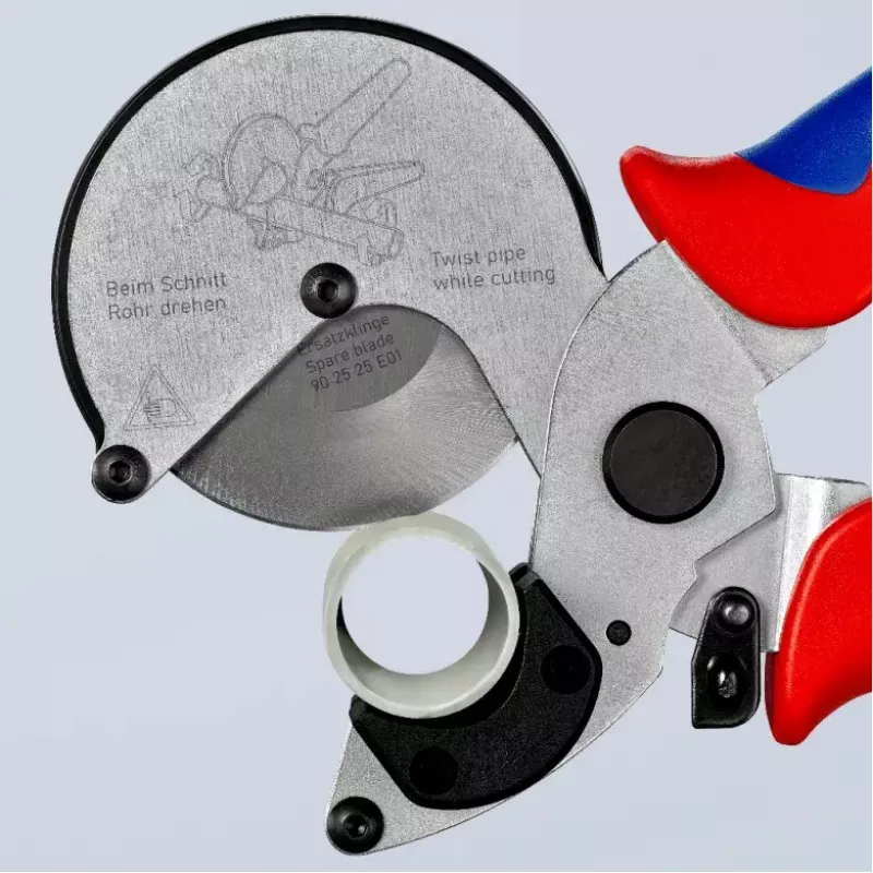 Vamzdžių žirklės Knipex 90 25 25, aliuminis, 210 mm