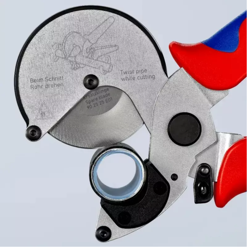 Vamzdžių žirklės Knipex 90 25 25, aliuminis, 210 mm
