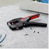 Knipex 12 72 190 kombinuotosios replės, plieninė galvutė, plastikinės rankenos, juodos-raudonos, 190 mm