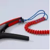 Knipex 12 72 190 kombinuotosios replės, plieninė galvutė, plastikinės rankenos, juodos-raudonos, 190 mm