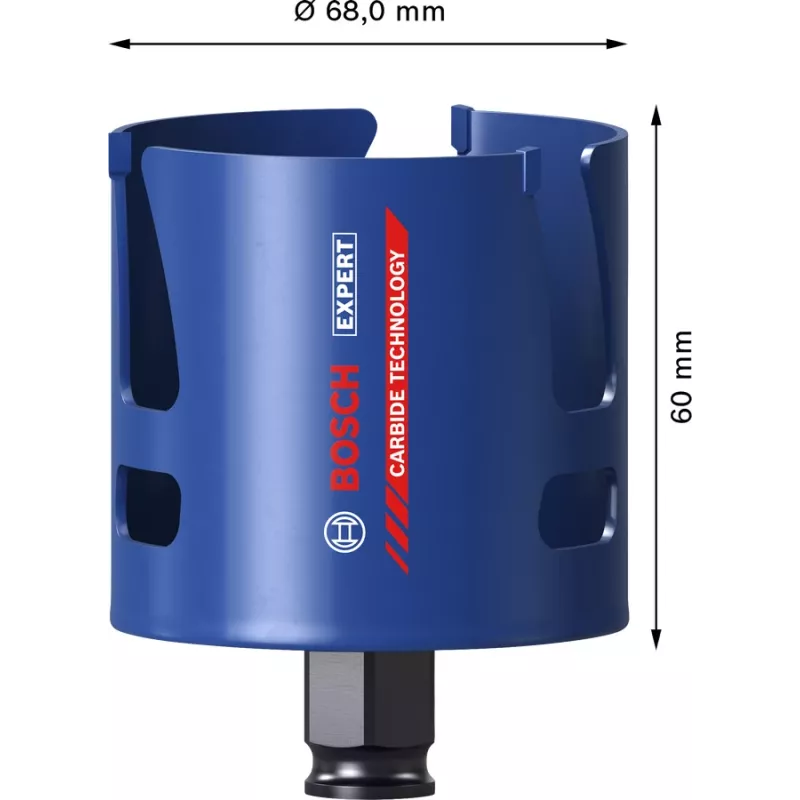 Pjūklas skylėms Bosch 2 608 900 470 6,8 cm plytai, plastikui, minkštajai medienai