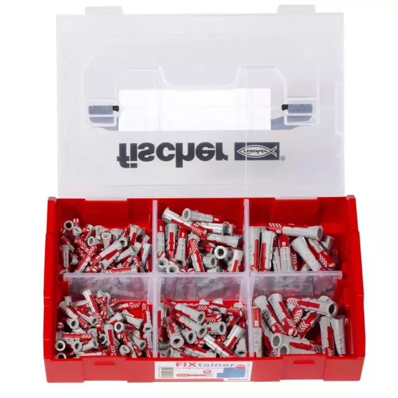 Fischer FIXtainer DUOPOWER 535968 – 210 vnt. sausaininiai inkarai