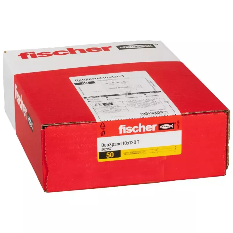 Inkarinis kaištis Fischer 562157 120 mm nailonas 50 vnt.