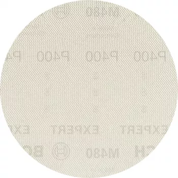 Abrazyviniai šlifavimo tinkleliai Bosch EXPERT M480 125 mm K400, pakuotė 5 vnt.