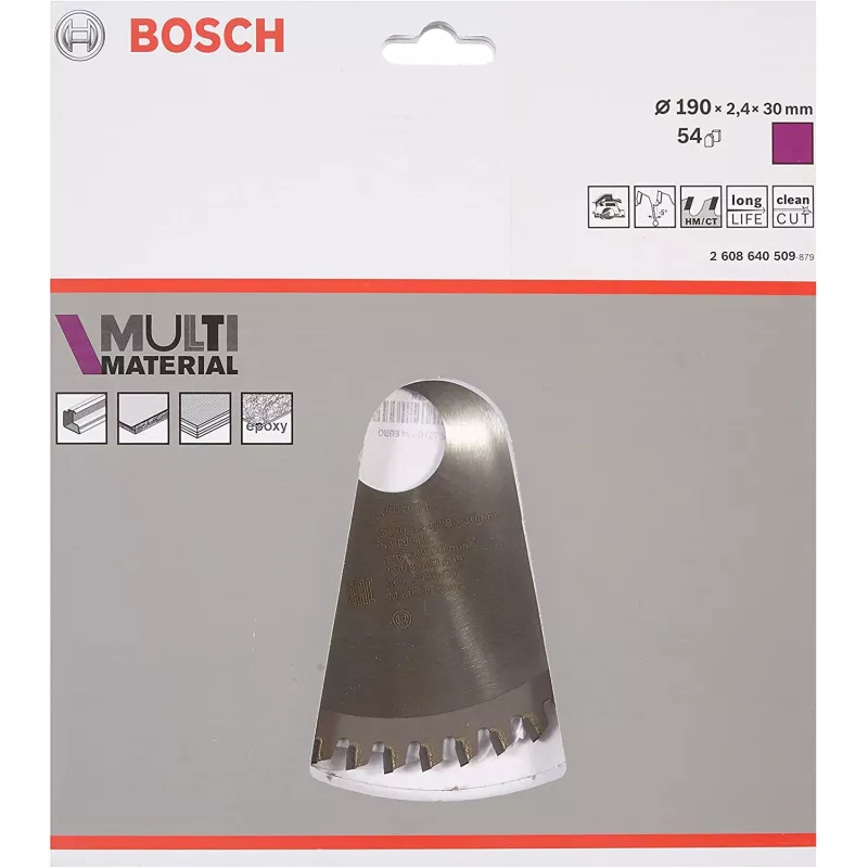 Bosch Optiline Wood pjūklo diskas medienai, 19 cm, 340 g, 1 vnt.