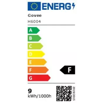 Išmanioji lemputė Govee Smart Wifi&BLE Light Bulb 800 lm – E27, 9 W, Wi‑Fi/Bluetooth, balta