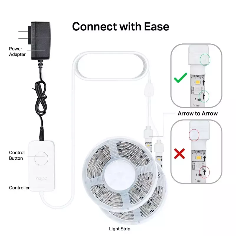 LED juosta TP-Link Tapo Smart Wi-Fi Light Strip (Tapo L930-10)