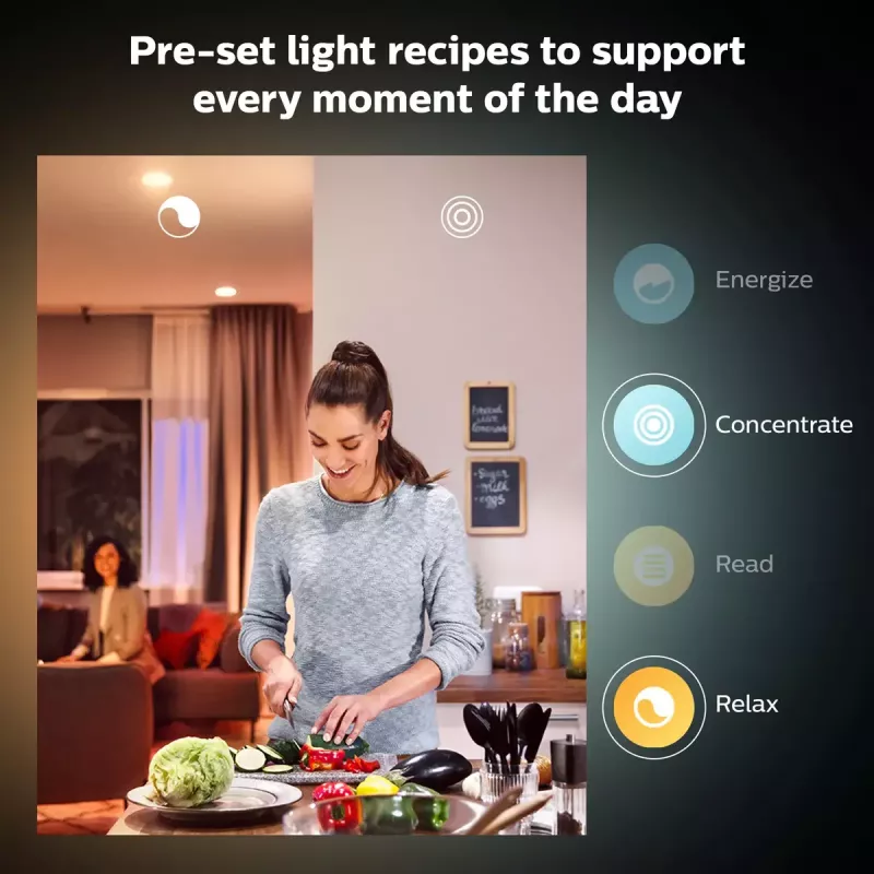 Philips Hue White and colour ambience Candle E14, Bluetooth/Zigbee, 5.3 W (2 vnt.)