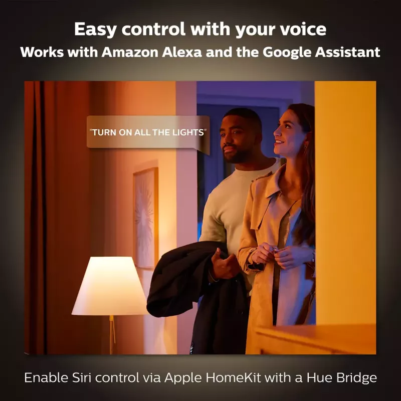 Philips Hue White and colour ambience Candle E14, Bluetooth/Zigbee, 5.3 W (2 vnt.)