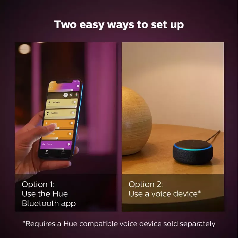 Philips Hue White and colour ambience Candle E14, Bluetooth/Zigbee, 5.3 W (2 vnt.)