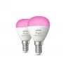 Philips Hue White and colour ambience Lustre P45 E14 LED lemputė – 2 vnt. pakuotė