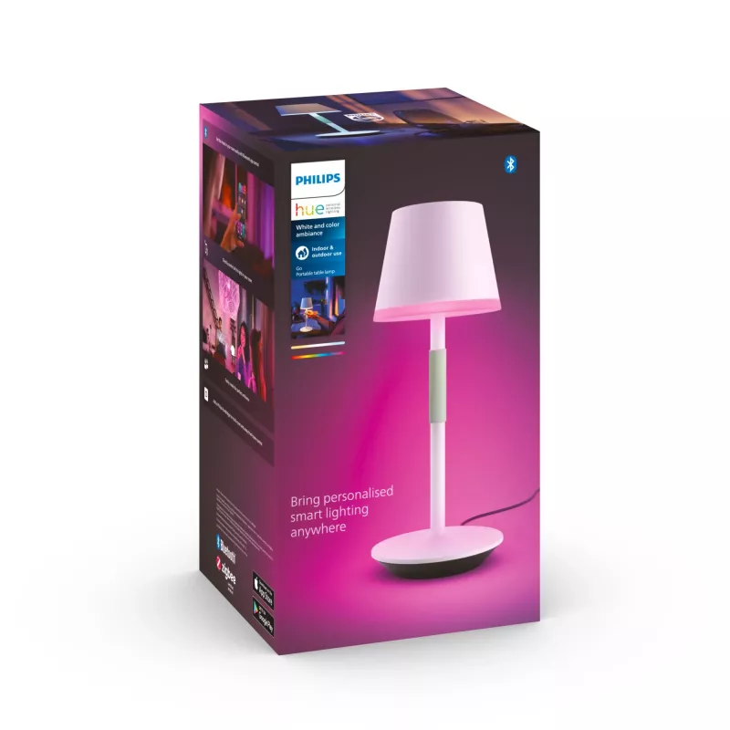 Philips Hue White and colour ambience Hue Go nešiojama stalinė lempa