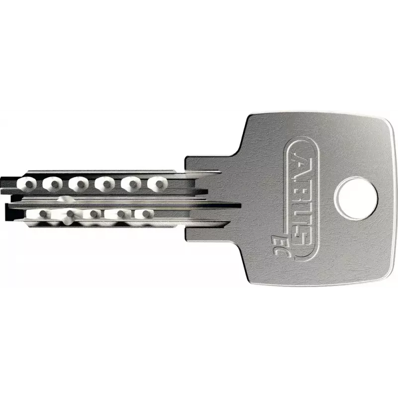 ABUS 25/70 Diskus spynos pakabukas su raktu 5 raktais 7 cm