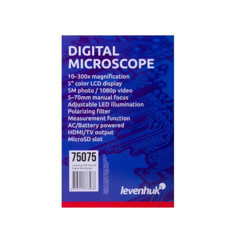 Skaitmeninis mikroskopas Levenhuk DTX 700 LCD