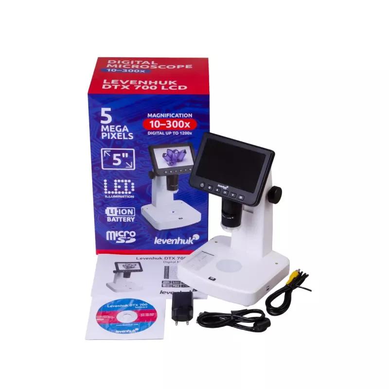 Skaitmeninis mikroskopas Levenhuk DTX 700 LCD