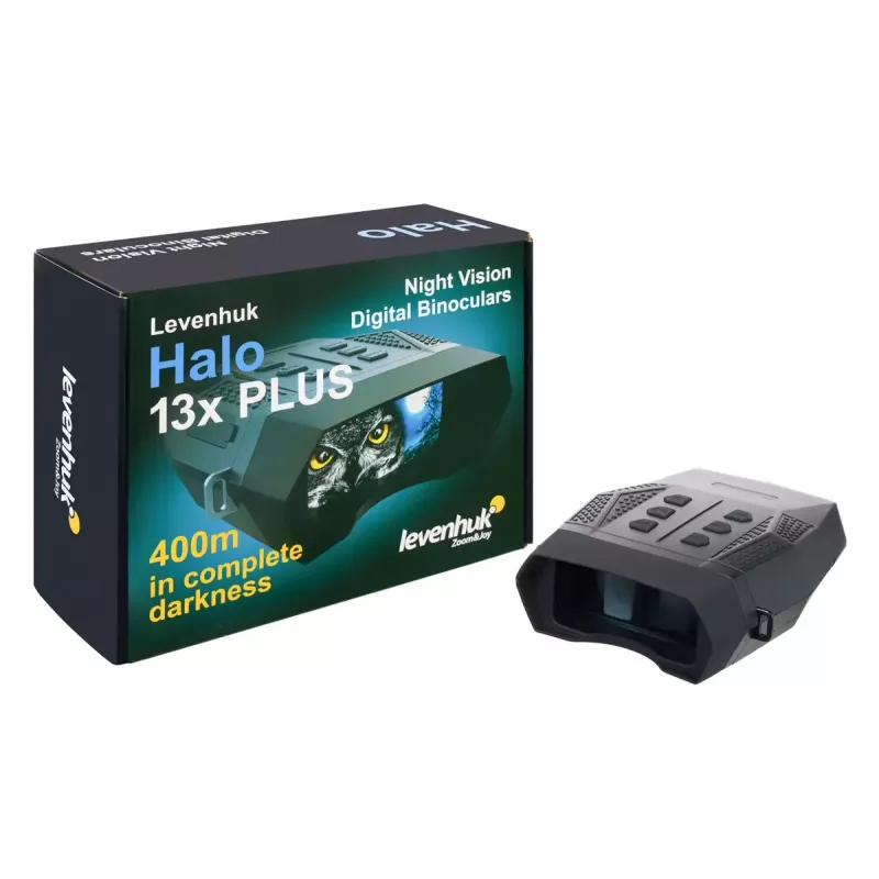 Žiūronai Levenhuk Halo 13x Plus 13x didinimas Juodi