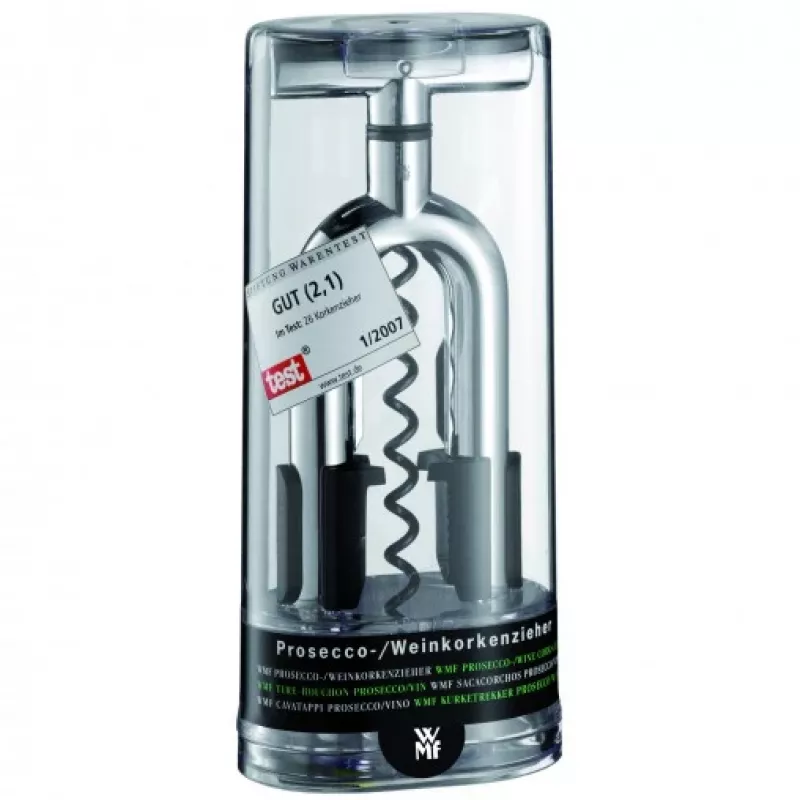WMF 0658257920 Savaime ištraukiamas kamščiatraukis Chromuotas